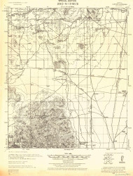 Gleeson, Arizona 1925 (1925) USGS Old Topo Map Reprint 15x15 AZ Quad 464708