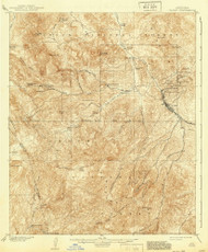 Globe, Arizona 1902 (1940) USGS Old Topo Map Reprint 15x15 AZ Quad 314630