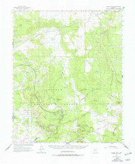 Hearst Mountain, Arizona 1962 (1977) USGS Old Topo Map Reprint 15x15 AZ Quad 314664