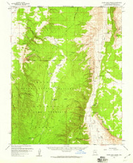 House Rock Spring, Arizona 1957 (1959) USGS Old Topo Map Reprint 15x15 AZ Quad 314682