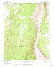 House Rock Spring, Arizona 1957 (1972) USGS Old Topo Map Reprint 15x15 AZ Quad 314680