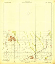 Hyder, Arizona 1930 (1930) USGS Old Topo Map Reprint 15x15 AZ Quad 314688