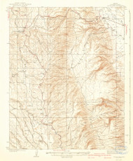 Jacob Lake, Arizona 1940 (1940) USGS Old Topo Map Reprint 15x15 AZ Quad 464743