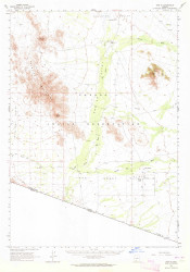 Kom Vo, Arizona 1963 (1964) USGS Old Topo Map Reprint 15x15 AZ Quad 314731
