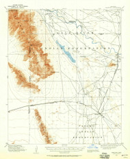 Maricopa, Arizona 1913 (1958) USGS Old Topo Map Reprint 15x15 AZ Quad 314782