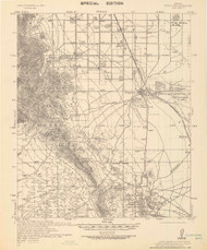 Pearce, Arizona 1926 (1926) USGS Old Topo Map Reprint 15x15 AZ Quad 464662