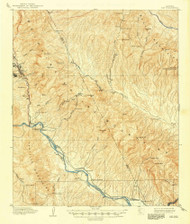 Ray, Arizona 1910 (1948) USGS Old Topo Map Reprint 15x15 AZ Quad 314945