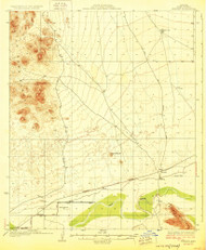 Roll, Arizona 1929 (1929) USGS Old Topo Map Reprint 15x15 AZ Quad 314855