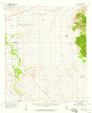 Saint David, Arizona 1958 (1959) USGS Old Topo Map Reprint 15x15 AZ Quad 314993