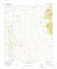 Saint David, Arizona 1958 (1981) USGS Old Topo Map Reprint 15x15 AZ Quad 314994