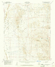 Senator Mountain, Arizona 1960 (1961) USGS Old Topo Map Reprint 15x15 AZ Quad 315024