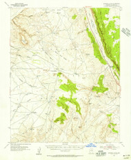 Shinumo Altar, Arizona 1954 (1956) USGS Old Topo Map Reprint 15x15 AZ Quad 315036