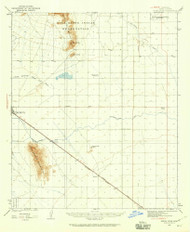 Signal Peak, Arizona 1922 (1959) USGS Old Topo Map Reprint 15x15 AZ Quad 315045