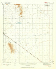 Signal Peak, Arizona 1922 (1960) USGS Old Topo Map Reprint 15x15 AZ Quad 315046