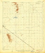 Signal Peak, Arizona 1924 (1924) USGS Old Topo Map Reprint 15x15 AZ Quad 315047