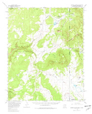 Sonsela Buttes, Arizona 1955 (1982) USGS Old Topo Map Reprint 15x15 AZ Quad 315060