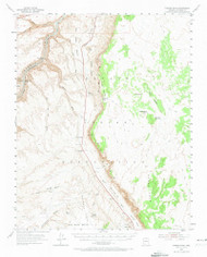 Tanner Wash, Arizona 1954 (1973) USGS Old Topo Map Reprint 15x15 AZ Quad 315094