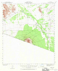 Vamori, Arizona 1941 (1970) USGS Old Topo Map Reprint 15x15 AZ Quad 315150