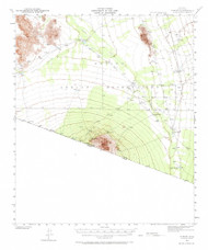 Vamori, Arizona 1941 (1971) USGS Old Topo Map Reprint 15x15 AZ Quad 315152