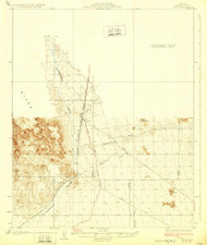 Yucca, Arizona 1929 (1929) USGS Old Topo Map Reprint 15x15 AZ Quad 315215