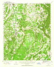 Adairsville, Georgia 1941 (1964) USGS Old Topo Map Reprint 15x15 GA Quad 247329