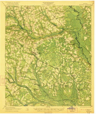Brooklet, Georgia 1921 () USGS Old Topo Map Reprint 15x15 GA Quad 247358