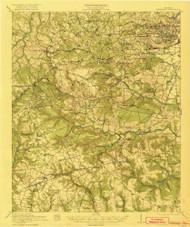 Hephzibah, Georgia 1922 () USGS Old Topo Map Reprint 15x15 GA Quad 247470