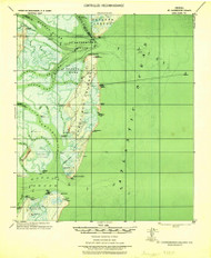 St Catherines Island, Georgia 1928 () USGS Old Topo Map Reprint 15x15 GA Quad 247557