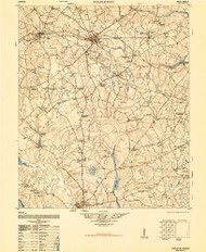 Stapleton, Georgia 1948 () USGS Old Topo Map Reprint 15x15 GA Quad 247563