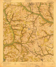 Allendale, South Carolina 1919 () USGS Old Topo Map Reprint 15x15 GA Quad 261775