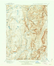 Berlin, New York 1888 (1963) USGS Old Topo Map Reprint 15x15 MA Quad 123252