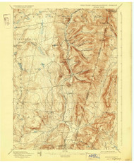 Berlin, New York 1898 (1928) USGS Old Topo Map Reprint 15x15 MA Quad 139237