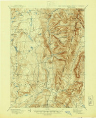 Berlin, New York 1898 (1944) USGS Old Topo Map Reprint 15x15 MA Quad 123256