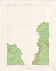 Arnold Pond, Maine 1932 (1966) USGS Old Topo Map Reprint 15x15 ME Quad 306442