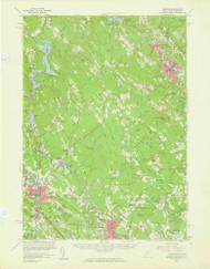Berwick, Maine 1958 (1961) USGS Old Topo Map Reprint 15x15 ME Quad 306464