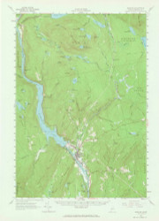 Bingham, Maine 1956 (1966) USGS Old Topo Map Reprint 15x15 ME Quad 306474