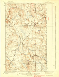 Bridgewater, Maine 1938 (1938) USGS Old Topo Map Reprint 15x15 ME Quad 460245