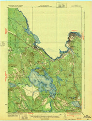Calais, Maine 1932 (1932) USGS Old Topo Map Reprint 15x15 ME Quad 807425