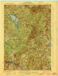 Dixfield, Maine 1929 (1929) USGS Old Topo Map Reprint 15x15 ME Quad 807469