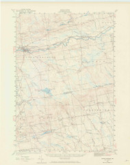 Dover-Foxcroft, Maine 1932 (1969) USGS Old Topo Map Reprint 15x15 ME Quad 306547