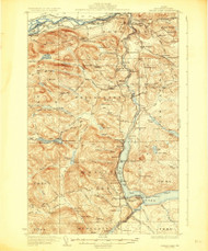 Eagle Lake, Maine 1931 (1931) USGS Old Topo Map Reprint 15x15 ME Quad 460367