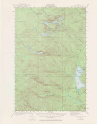 Fish River Lake, Maine 1931 (1970) USGS Old Topo Map Reprint 15x15 ME Quad 306561