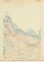 Forest, Maine 1942 (1942) USGS Old Topo Map Reprint 15x15 ME Quad 306564