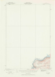 Fort Kent, Maine 1932 (1969) USGS Old Topo Map Reprint 15x15 ME Quad 306569