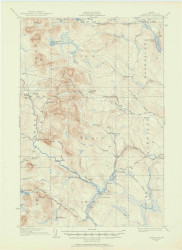 Greenlaw, Maine 1930 (1952) USGS Old Topo Map Reprint 15x15 ME Quad 306597