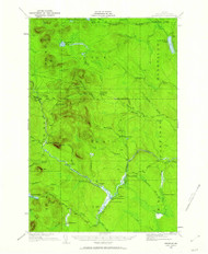 Greenlaw, Maine 1930 (1962) USGS Old Topo Map Reprint 15x15 ME Quad 460462