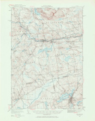 Guilford, Maine 1933 (1971) USGS Old Topo Map Reprint 15x15 ME Quad 306601