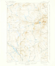 Howe Brook, Maine 1939 (1939) USGS Old Topo Map Reprint 15x15 ME Quad 460489