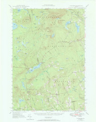 Kingsbury, Maine 1948 (1967) USGS Old Topo Map Reprint 15x15 ME Quad 306630