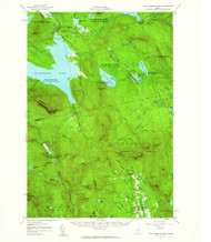 Little Bigelow Mountain, Maine 1956 (1964) USGS Old Topo Map Reprint 15x15 ME Quad 460564